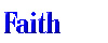 About our faith in God